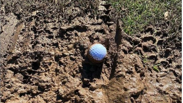 Are you allowed FREE RELIEF if your ball has landed in thick mud?